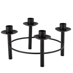 Online Adventsstake Gloria Sort Lysestaker|Julelys Og Lysestaker