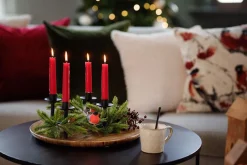 Online Adventsstake Gloria Sort Lysestaker|Julelys Og Lysestaker