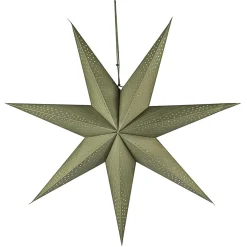 Hot Adventsstjerne 75cm grønn Julestjerner