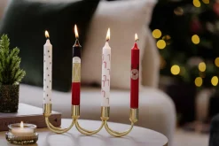 Clearance Adventstake Myra 25cm Lysestaker|Julelys Og Lysestaker