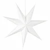 Sale Adventstjerne 75 cm hvit Julestjerner
