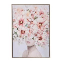 Online Bilde Blomsterdame 70 x 50 cm Veggbilder