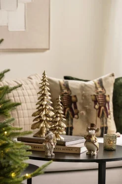 Online Bjørn med tre 7,5 cm grå Julepynt