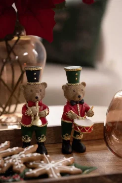 Sale Bjørn med tromme Julepynt