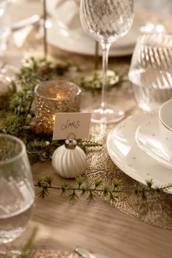 Discount Bordkortholder julekule 4 pk Servering|Juleservering