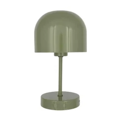 Discount Bordlampe Napoli oppladbar 24 cm grønn Lamper