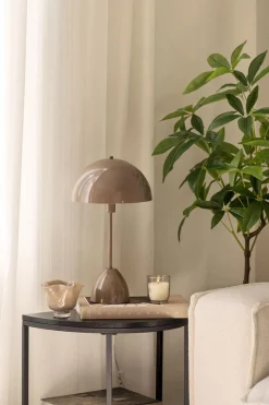 Bordlampe Paris 44 cm mørk beige Lamper