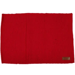 Clearance Brikke Tuva rød Duker, Spisebrikker, Brikker Og Løpere|Juletekstil