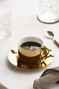 Online Cafesett Luksus kopp med skål Krus|Servise