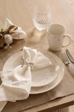 Sale Dekkebrikke Gold 33x48cm Duker, Spisebrikker, Brikker Og Løpere|Juletekstil