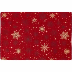 Hot Dekkebrikke Snøkrystall 33x48cm Duker, Spisebrikker, Brikker Og Løpere|Juletekstil