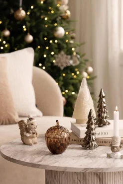 Discount Dekortre i glass 22,5 cm Julepynt