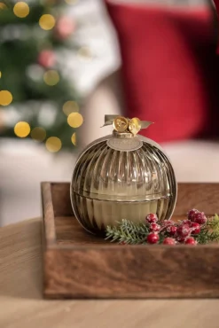 Best Duftlys julekule Cinnamon Swirl Duftlys|Julelys Og Lysestaker