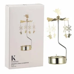 Best Englespill Engel og snødryss Lykter|Lysestaker