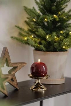 Clearance Festlys lakk kule bordeaux Kubbelys