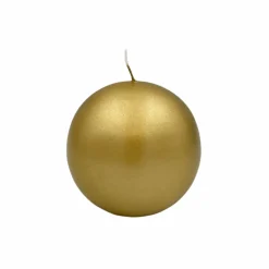 Discount Festlys lakk kule gull Kubbelys|Julelys Og Lysestaker