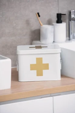 Førstehjelpskrin hvit Bokser|Oppbevaring Og Kurver
