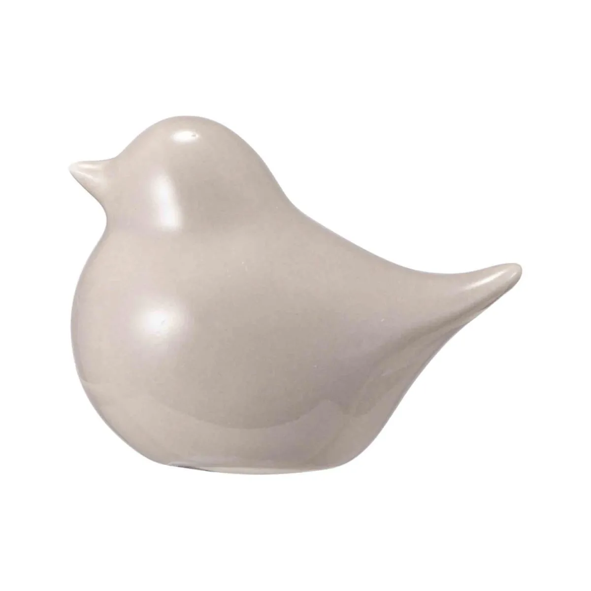 Clearance Fugl Lily 7 cm beige Pynt