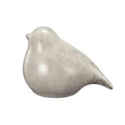 Hot Fugl Luca 11,5 cm beige Pynt