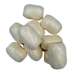 Gavebånd poly hvit 1 stk Gaveinnpakking