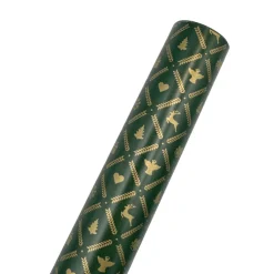 Best Gavepapir Hjem til jul grønn Gaveinnpakking