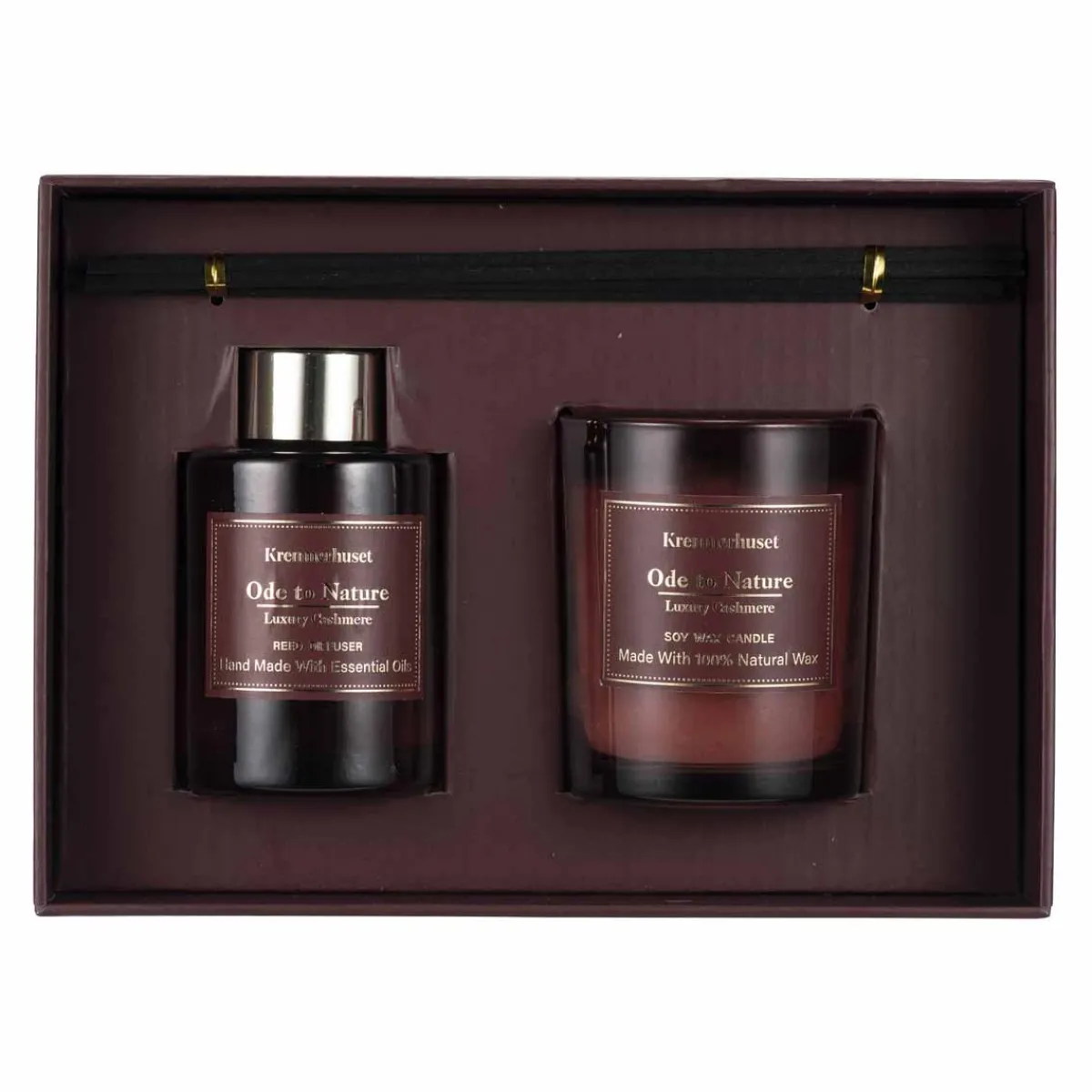 New Gavesett Ode to Nature Luxury Cashmere Duftlys|Duftpinner