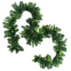 Sale Girlander med ledlys 270 cm Kunstige Blomster|Juletrær Og Julegrønt