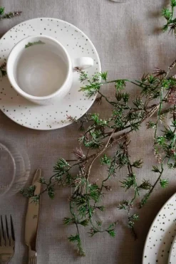Outlet Girlander sedertre med snø Kunstige Blomster|Juletrær Og Julegrønt