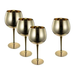 Hot Glass Golden Rødvin 4pk Servering|Glass