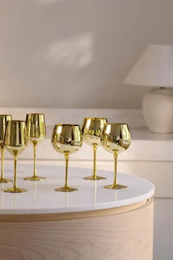 Hot Glass Golden Rødvin 4pk Servering|Glass