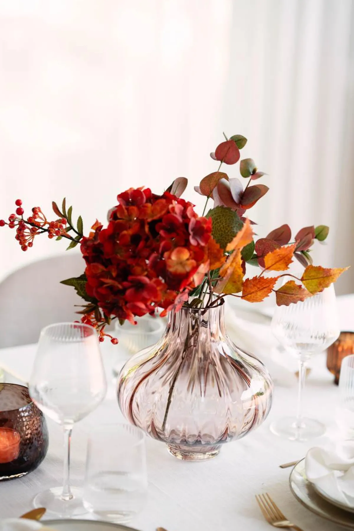 Clearance Gren Eucalyptus Kunstige Blomster