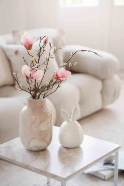 Clearance Gren Magnolia 87cm Kunstige Blomster