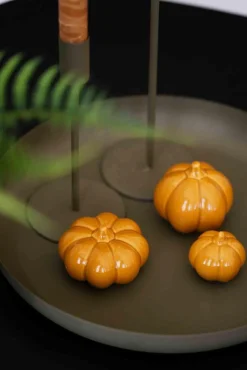 Outlet Gresskar i eske Oker Pynt