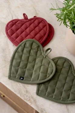 Gryteklut hjerte S/2 Annen Tekstil|Kjøkkentekstil