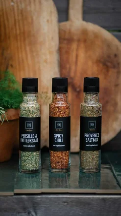 Clearance Halvor Bakke Persille og hvitløksalt Mat Og Drikke