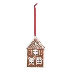 New Hengende Pepperkakehus Julepynt
