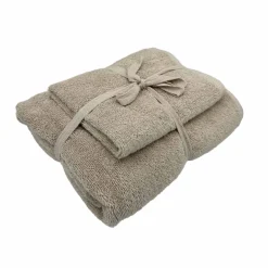 Sale Håndklesett 2 pk beige Annen Tekstil|Baderomsartikler