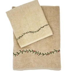 Online Håndklesett girlander 70x140cm, 60x40cm Annen Tekstil|Baderomsartikler