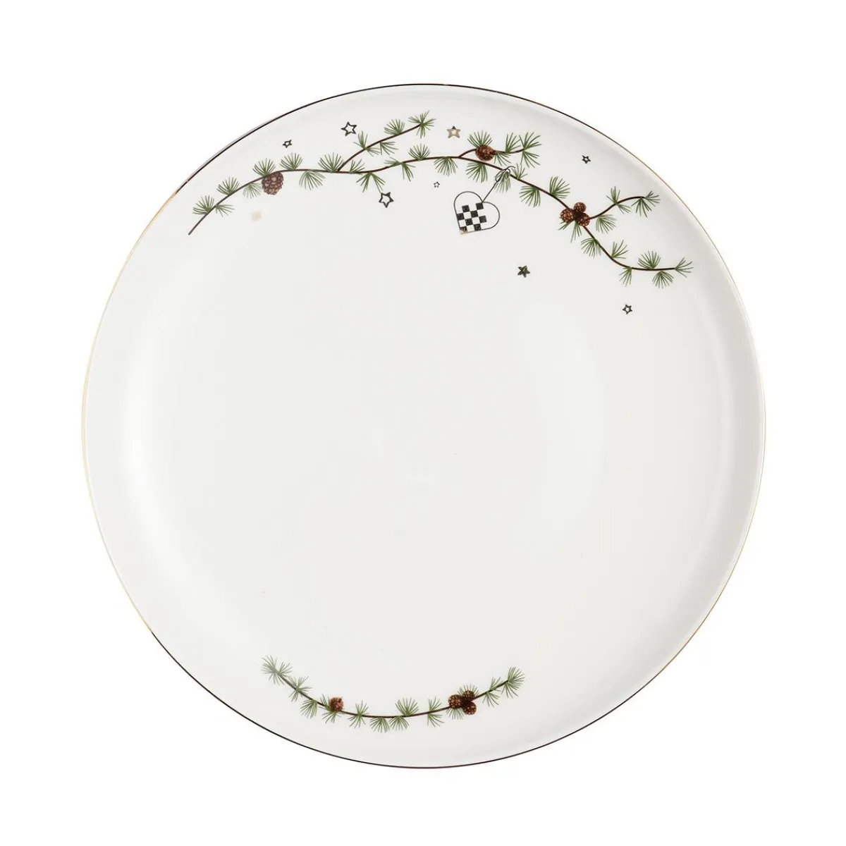 Holmen - Julehjerte Asjett Servise|Juleservering