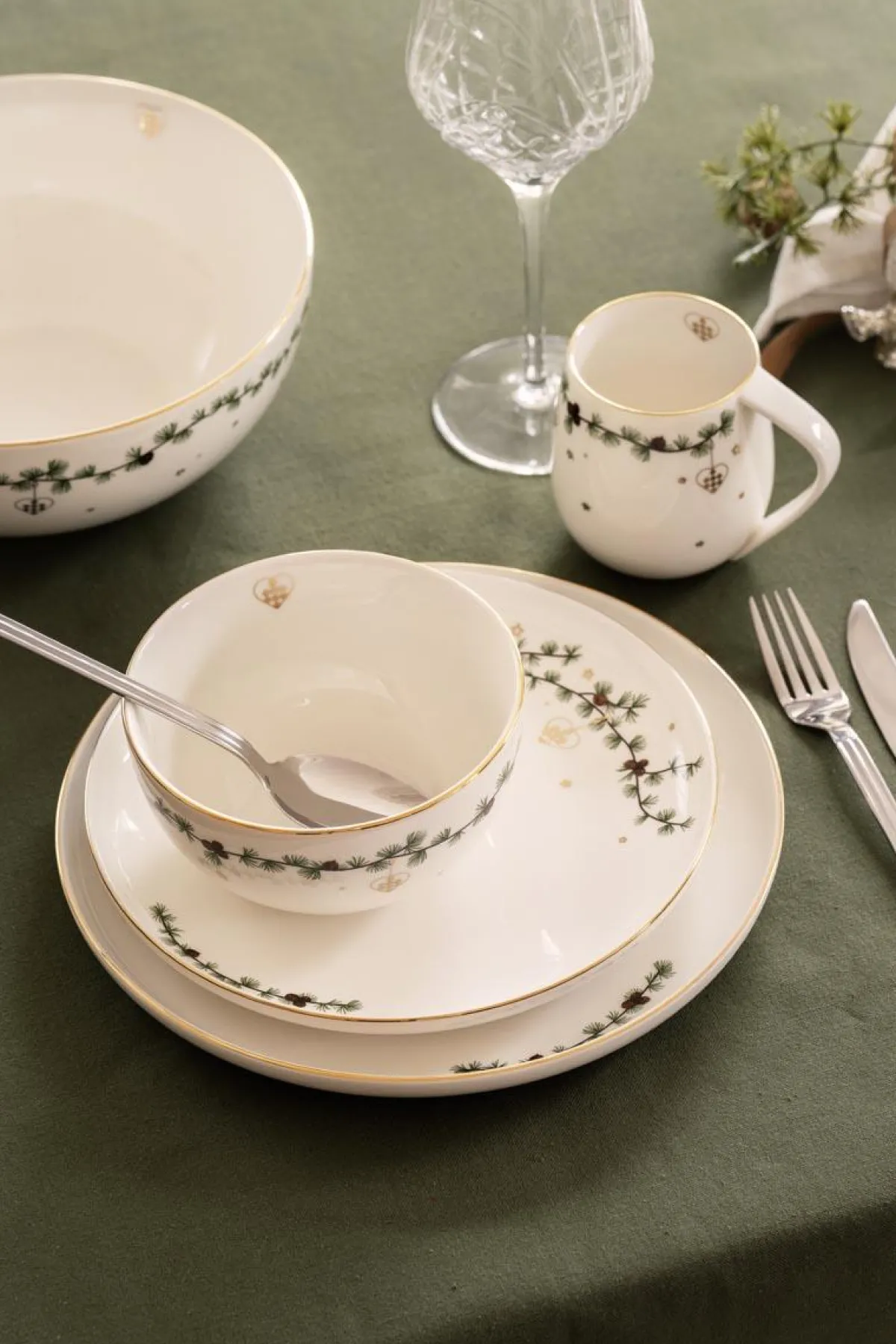 Sale Holmen - Julehjerte Skål Skåler|Servise