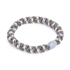 Outlet Hårstrikk, glitter, grå/beige/gul Hårstrikk