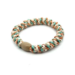 Outlet Hårstrikk, tuttifrutti, mint/gull Hårstrikk