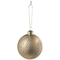 Online Julekule blader gull Julekuler