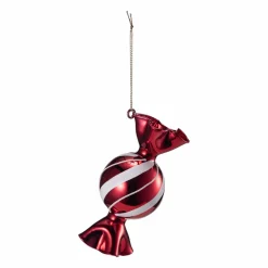 Sale Julekule Candy Rød Julekuler