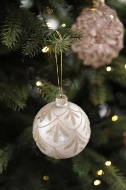 Best Julekule Dronning hvit Julekuler