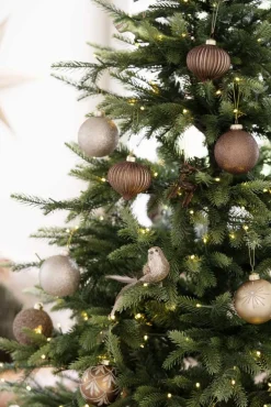 Best Julekule dråpe rille brun Julekuler