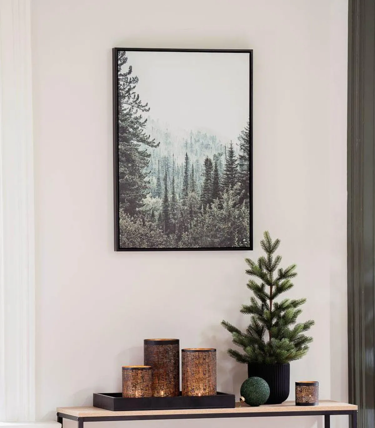 Hot Julekule glitter perle 8cm grønn Julekuler