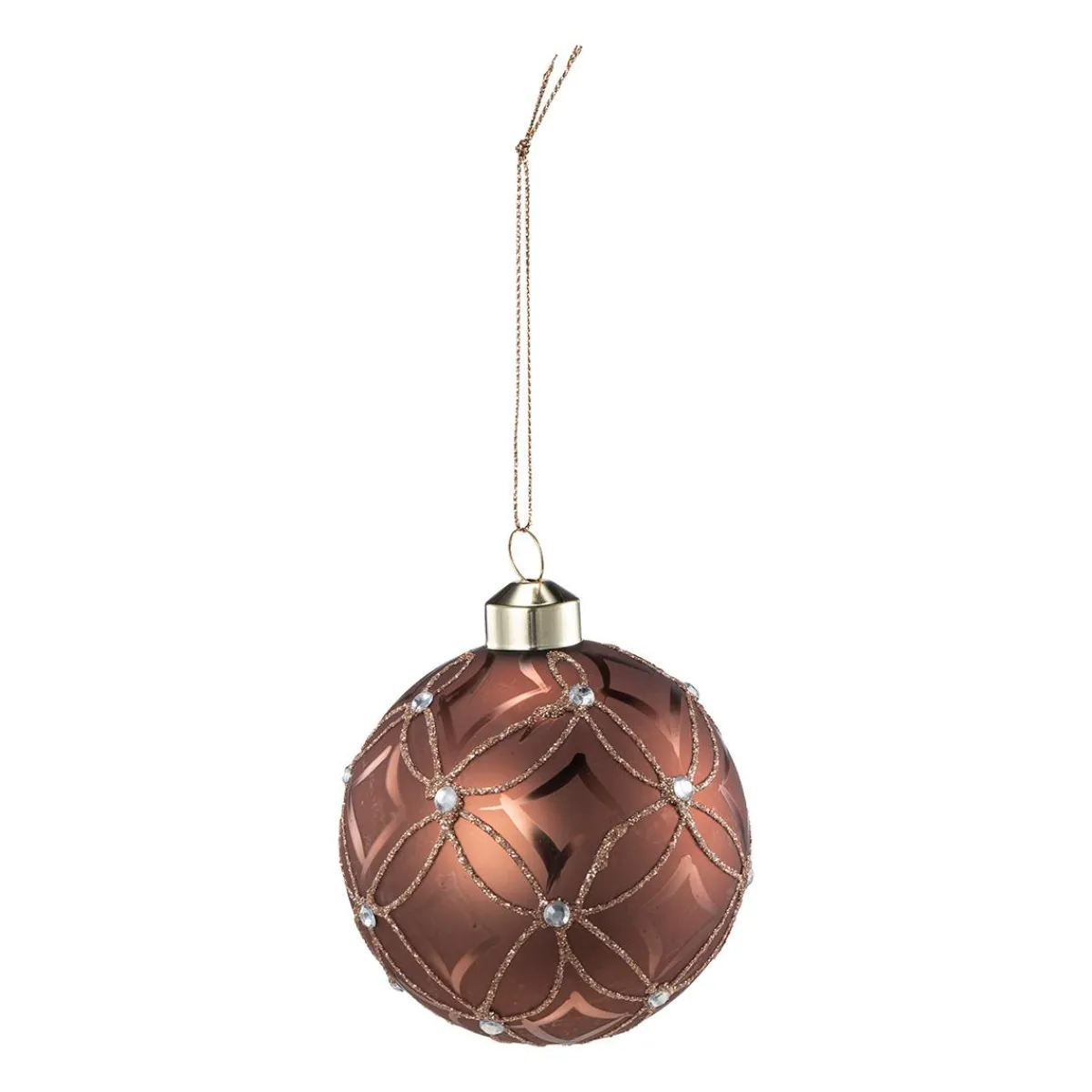 Hot Julekule Hazel brun Julekuler