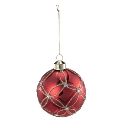Outlet Julekule Hazel rød Julekuler