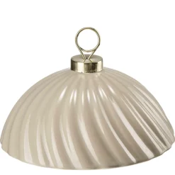 Discount Julekule Krukke beige Gavetips|Julepynt